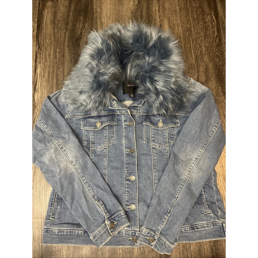 Women's   jeans jacket Skinnygirl Jean  Size XL
